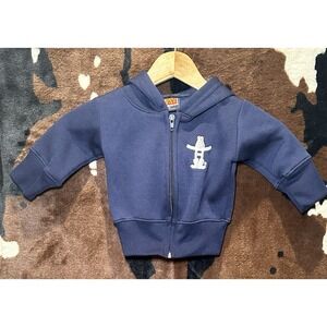 houston livestock show and‎ rodeo Jacket Size 12 Months (1t)  Navy Full Zip